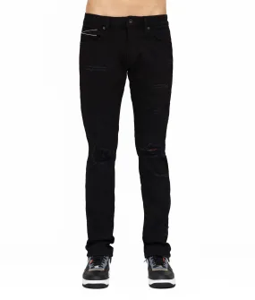 ROCKER SLIM - PREMIUM STRETCH IN BLACK INK JEANS