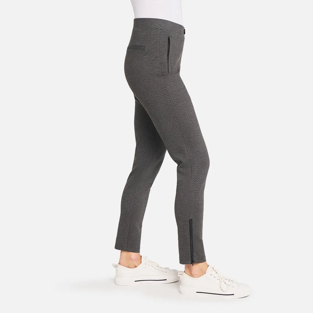 Skinny-Leg | Pencil Dress Pant Yoga Pants (Ash Lombard)