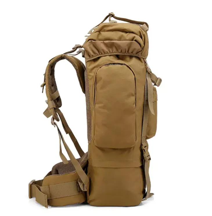 Tactical Rucksack-TAN-65L