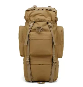 Tactical Rucksack-TAN-65L