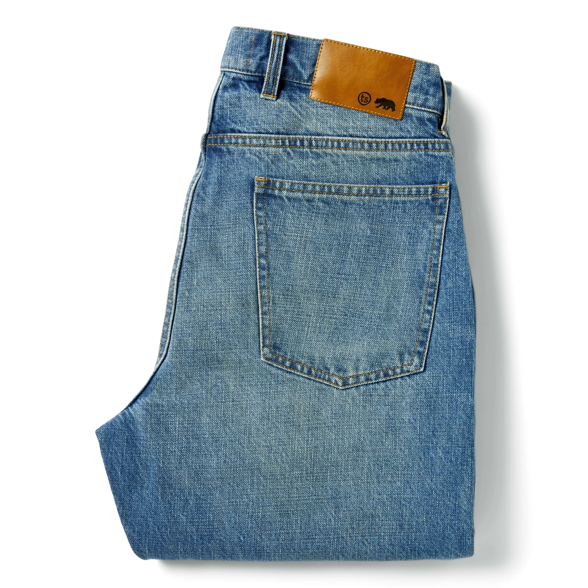 The Democratic Jean in Patch Wash Selvage