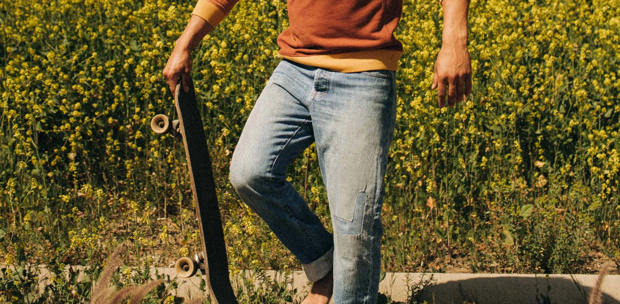 The Democratic Jean in Patch Wash Selvage