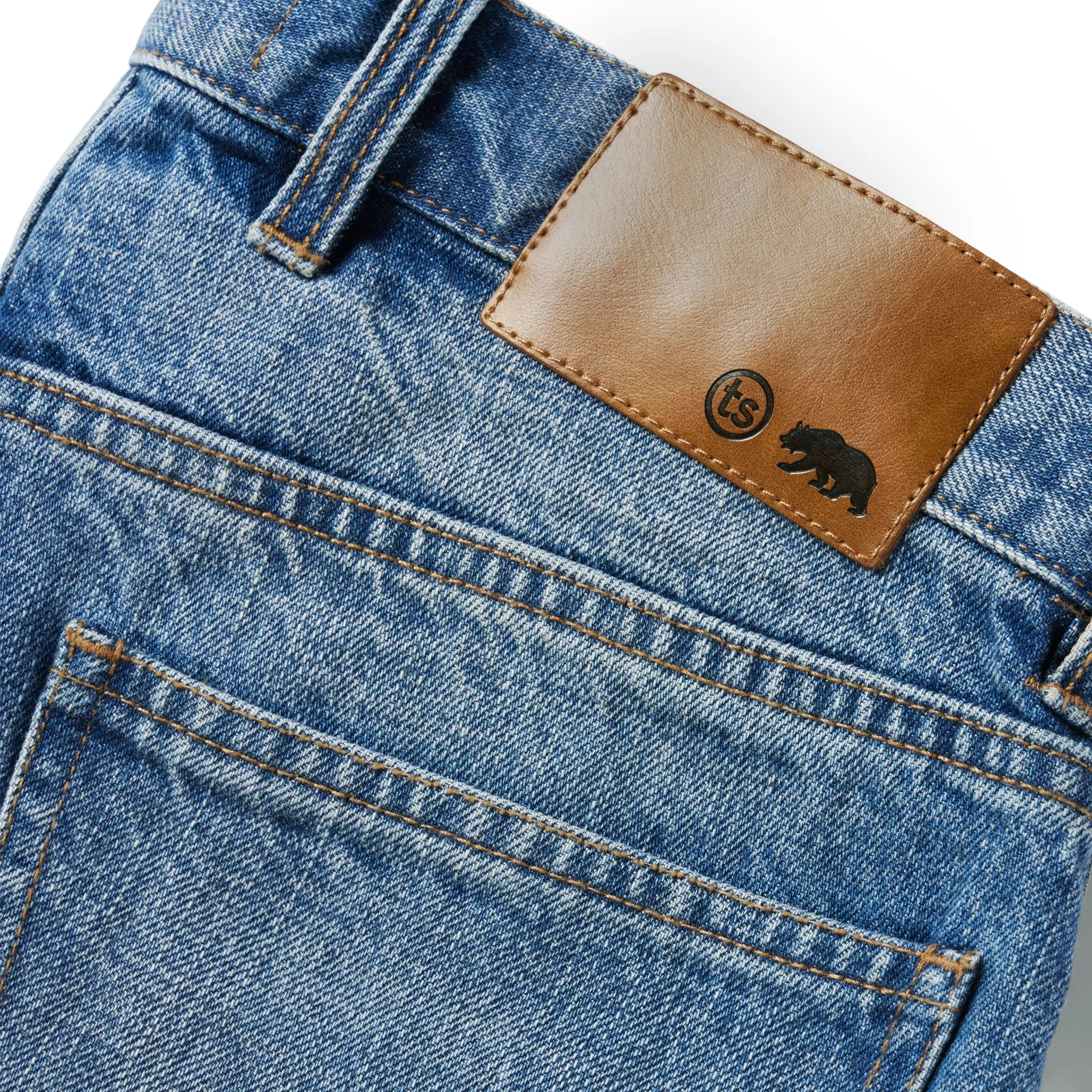 The Democratic Jean in Patch Wash Selvage