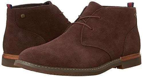 TIMBERLAND MEN'S BROOK PARK CHUKKA BOOT, DARK BROWN SUEDE, 13 W US