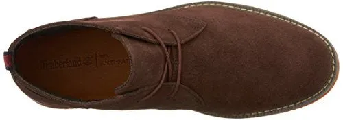 TIMBERLAND MEN'S BROOK PARK CHUKKA BOOT, DARK BROWN SUEDE, 13 W US