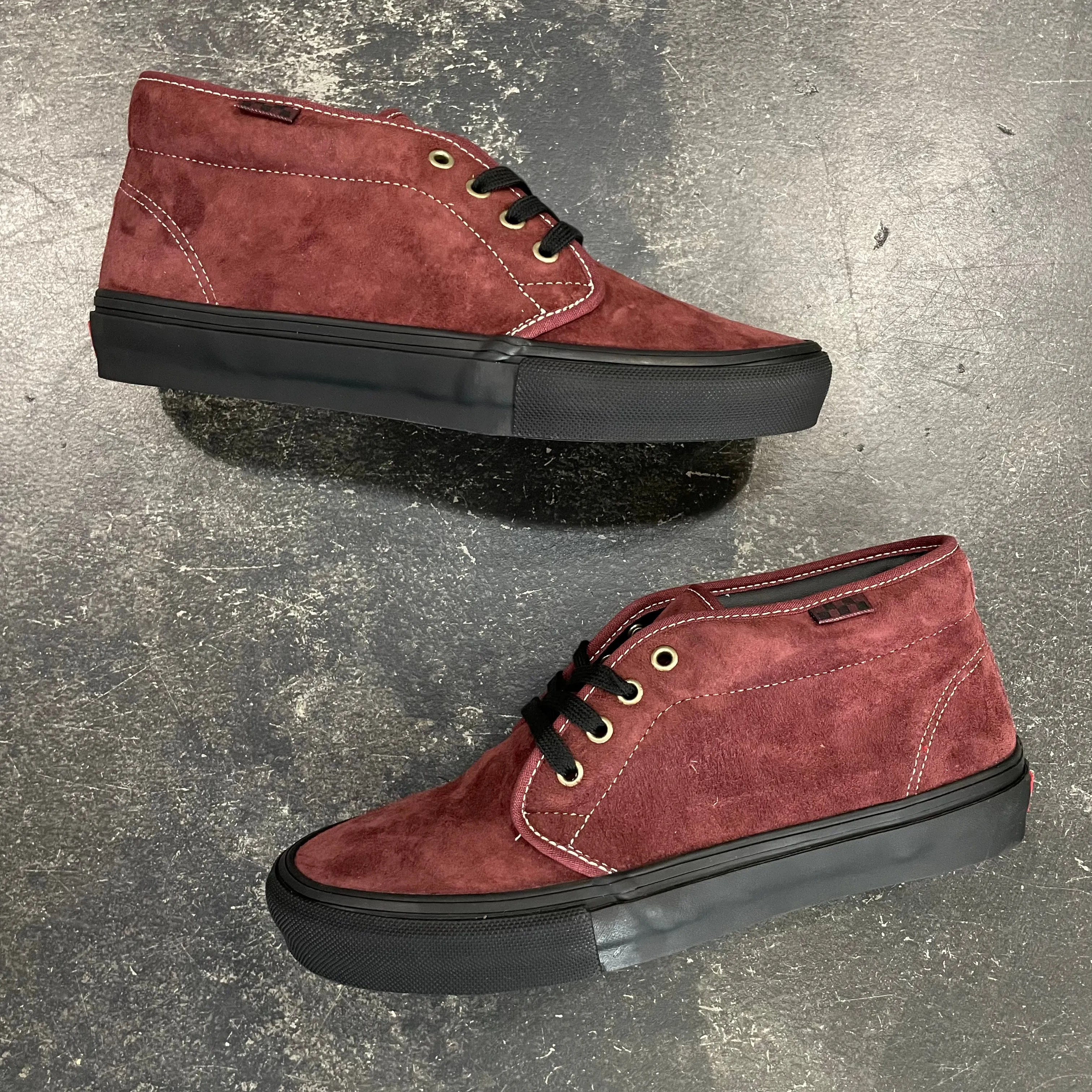 Vans Skate Chukka Dark Red/Black SALE