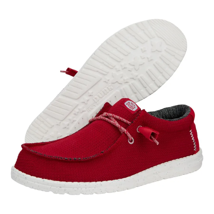 Wally Sport Mesh - Dark Red