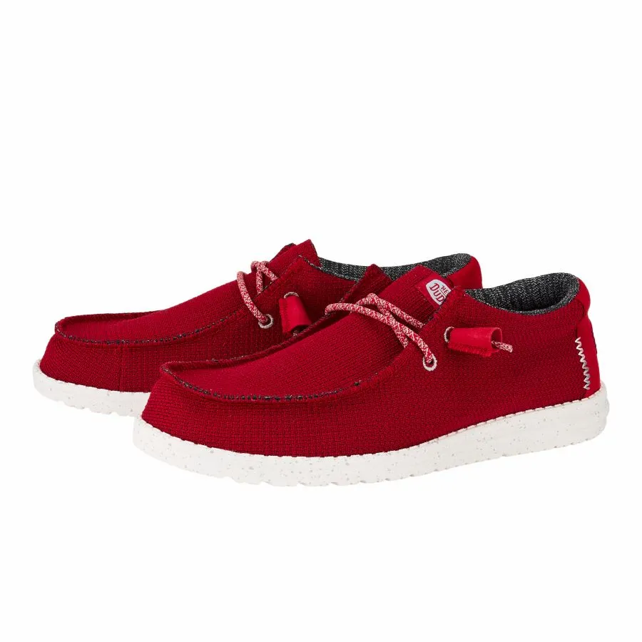 Wally Sport Mesh - Dark Red