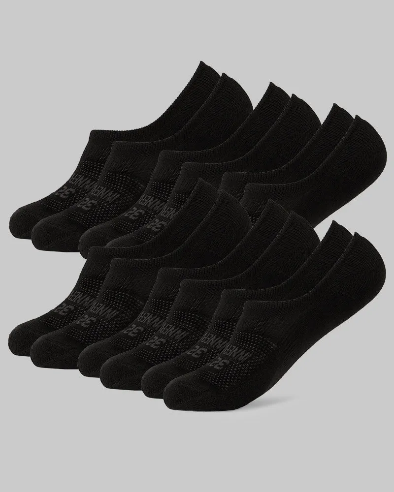 WOMEN'S 6-PACK COOL COMFORT NO SHOW SOCKS